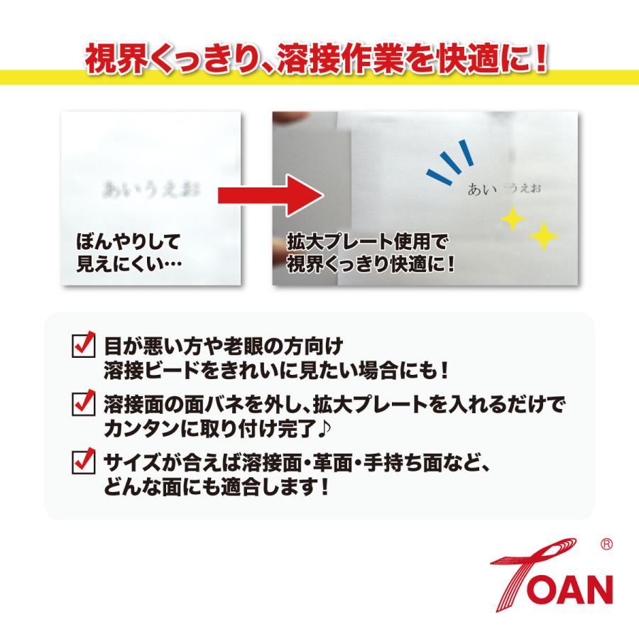 (未使用･未開封品)　スズキッド(SUZUKID) 拡大プレート 度数2.5 P-569 tu1jdyt 溶接用拡大プレート 度数2.5 | スズねっと
