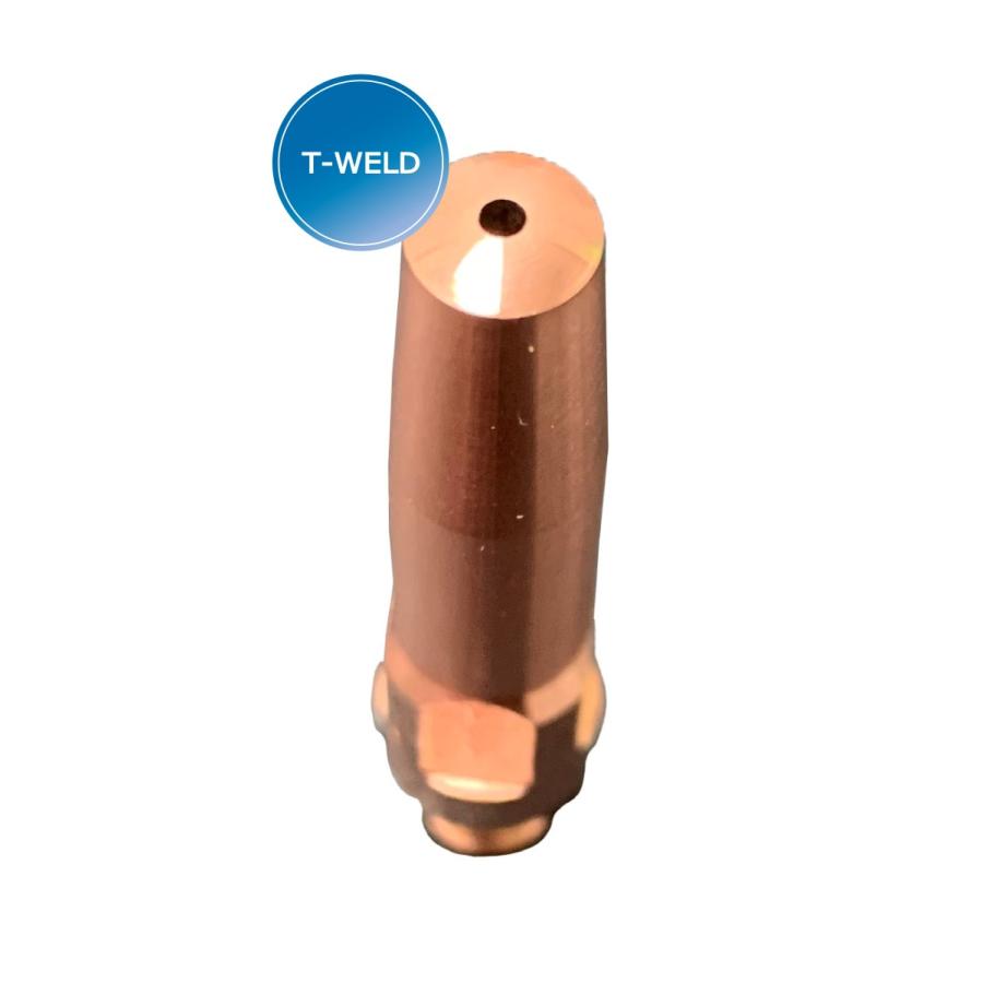 線形自由選択 CO2 溶接 チップ 長さ 40mm 線形（ 0.8mm 0.9mm 1.0mm