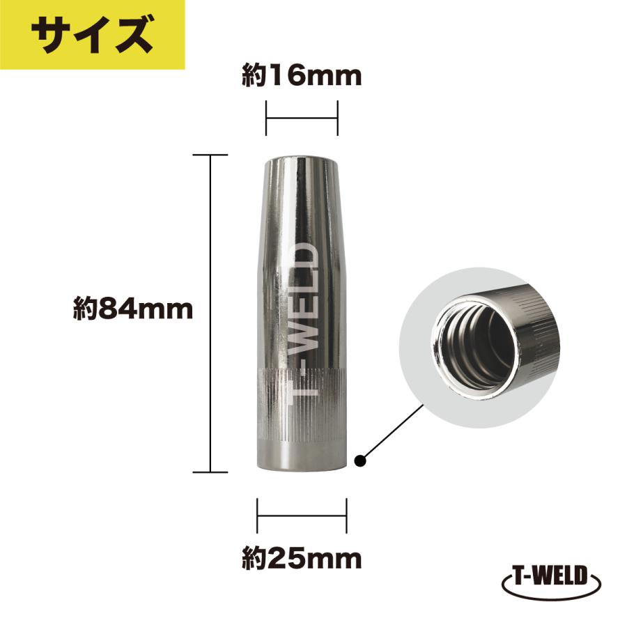 Panasonic（パナソニック） 仕様 半自動 溶接 CO2 ノズル 500A