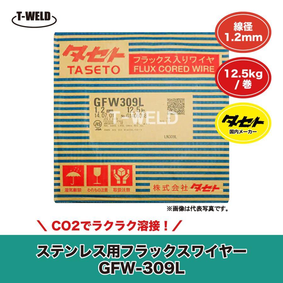 タセト 溶接 CO2 ステンレス 用 フラックス入りワイヤ SUS GFW