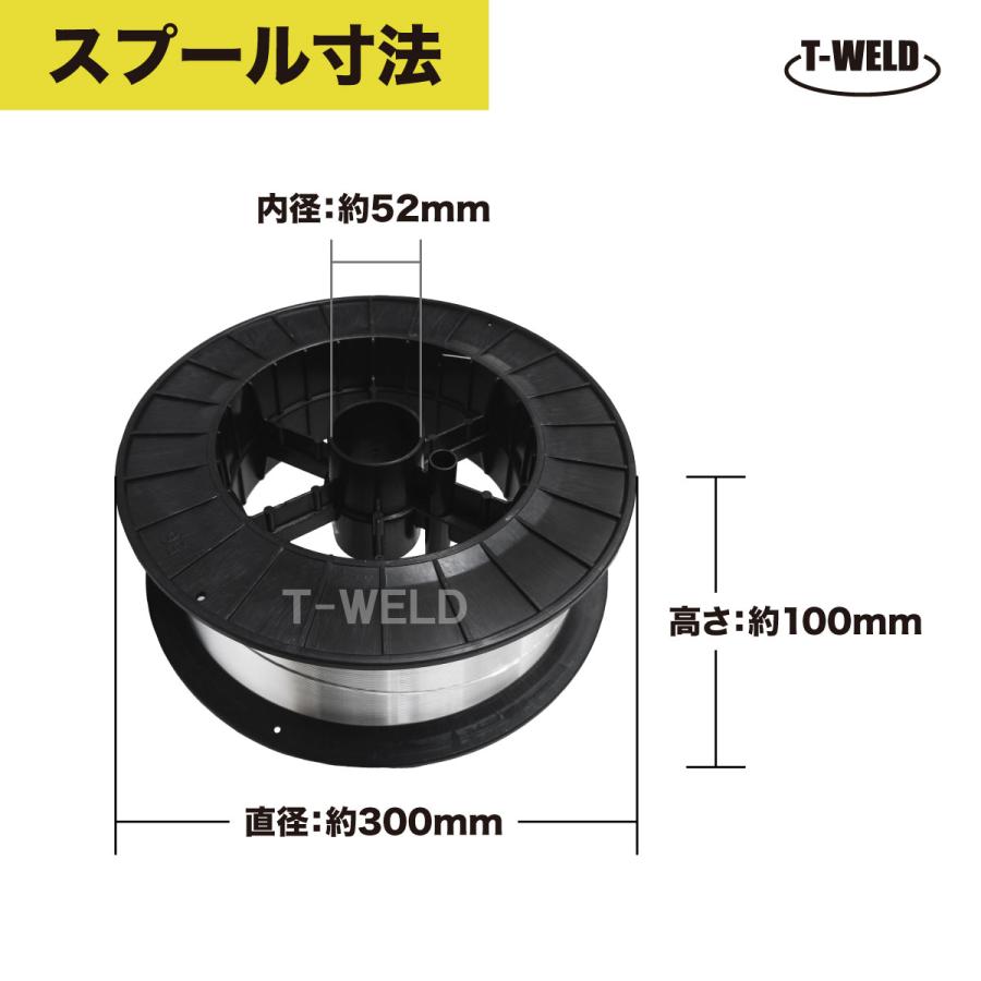 アルミ溶接ワイヤー　2セット　 A5356WY Φ1.2 アルミMIG A5356 日軽産業 ワイヤー径1.2mm 1箱(5kg
