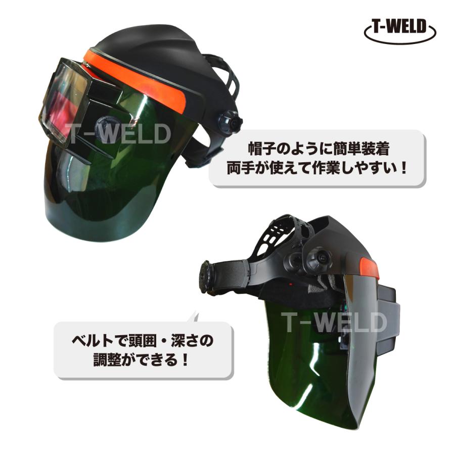ゴールドバリオ C2 ヘルメット 溶接用かぶり面GVタイプ