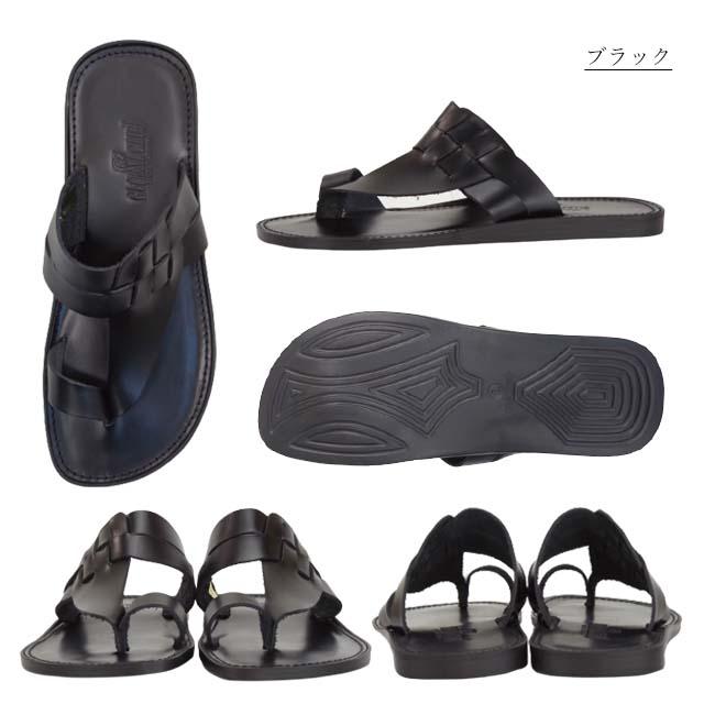  SLIPPER メンズサンダル レザートングサンダル メンズ サンダル M-1059 トング 日本製 国産 本革 レザー 鼻緒付き