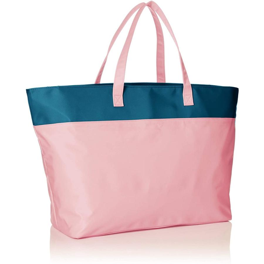 ジャックバニー ポーチ付き トートバッグ 262 バイカラーシリコンワッペントートバッグ 262 ピンク バイカラーシリコンワッペントートバッグ トートバッグ