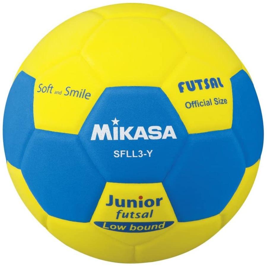 日時指定 ミカサ Mikasa スマイルフットサル 3号 Eva素材 約260g 黄 貼りボール Sfll3 Y 並行輸入品 Wantannas Go Id