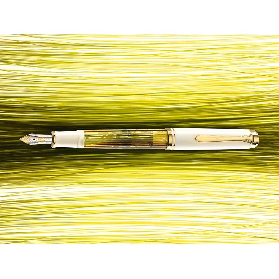 完成品完成品ペリカン スーベレーン M400万年筆ホワイトトータス B