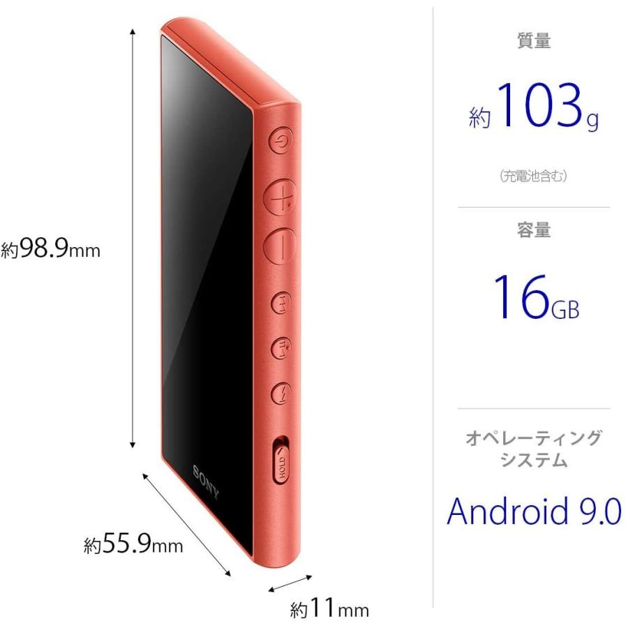 ブランド ソニー ウォークマン 16GB Aシリーズ NW-A105 : ハイレゾ対応 / MP3プレーヤー / bluetooth / androi 【Q2854109864】(17774円)