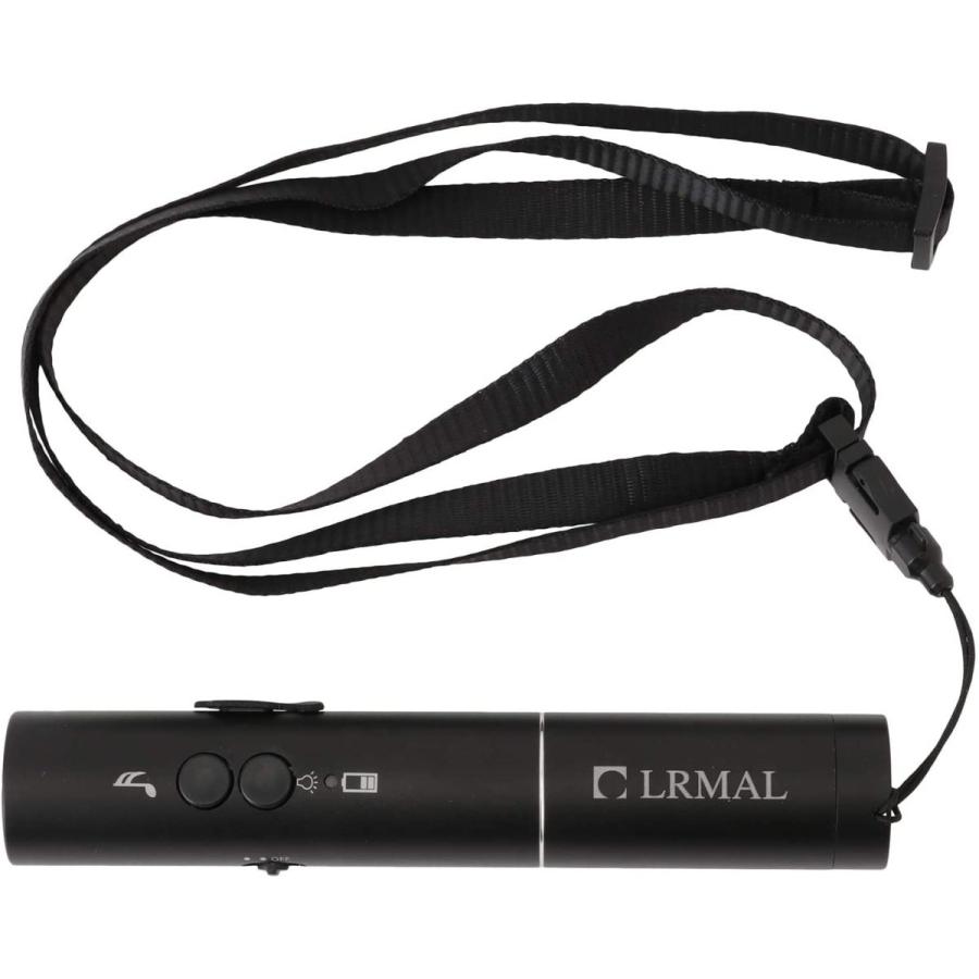 ラマル(LRMAL) LEDライト付き電子ホイッスル 充電式 2種音源 120dB 生活防水 コンパクト 67g(電池込) (ブラック)｜toatoa20｜09