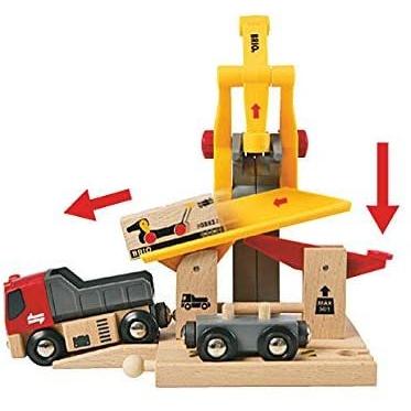 BRIO ( ブリオ ) WORLD カーゴレールデラックスセット 全54ピース 対象年齢 3歳~ ( 電動車両 電車 おもちゃ 木製 レー ブリオ WORLD カーゴレールデラックスセット 全54ピース 対象年齢 3歳 電動車両 電車 おもちゃ 木製 レー