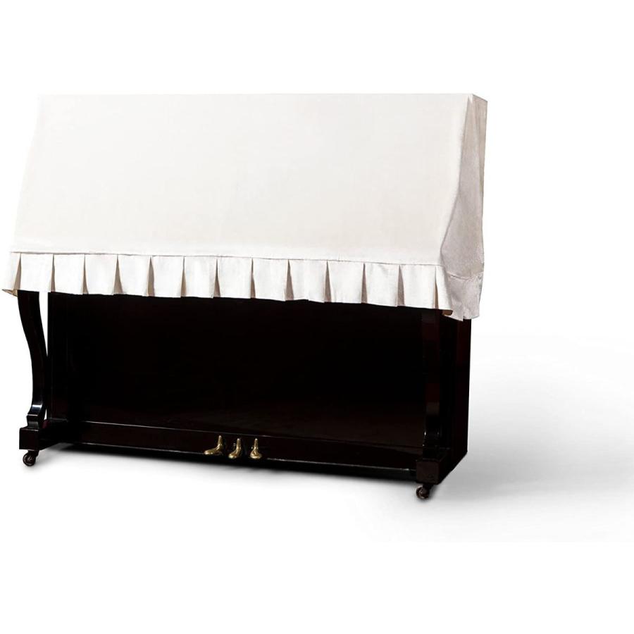 Clairevoire Classic: プレミアムベルベットアップライト3/4ピアノカバー | 防水 | 高級ベルベットで手作り | 二層 Classic プレミアムベルベットアップライト3/4ピアノカバー 防水 高級ベルベットで手作り 二層