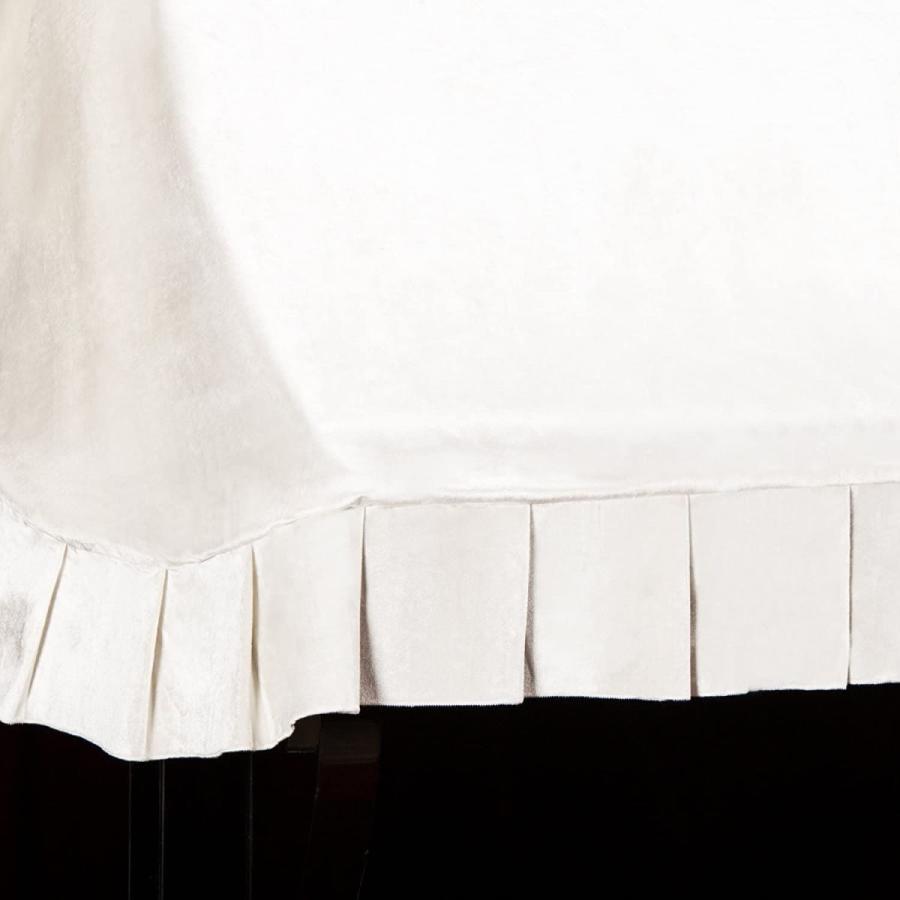 Clairevoire Classic: プレミアムベルベットアップライト3/4ピアノカバー | 防水 | 高級ベルベットで手作り | 二層 Classic プレミアムベルベットアップライト3/4ピアノカバー 防水 高級ベルベットで手作り 二層