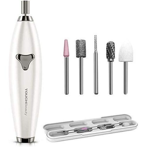 Touchbeauty 電動爪やすり 電動ネイルケア ネイルドリル 正逆回転 ６ In 1 ネイルケアセット ８段階速度調整 爪切り 爪磨き 7周年記念イベントが