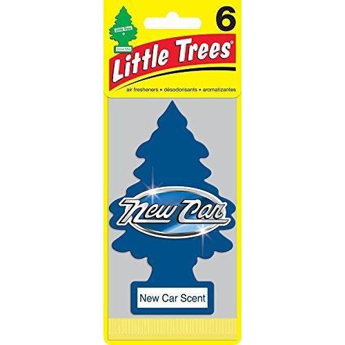 Little Trees リトルツリー エアフレッシュナー 芳香剤 新車の香り 6枚組 New Car Scent Air Freshene