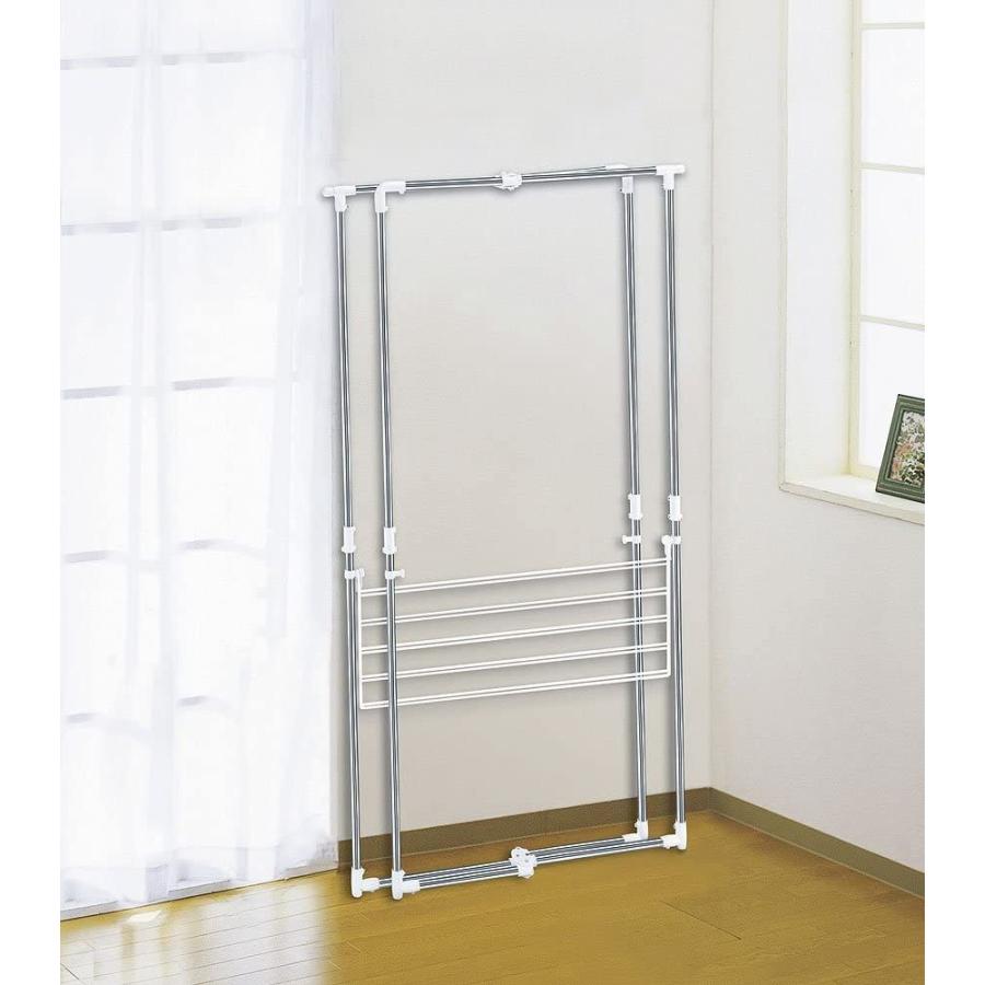 専門ショップ ステンレス Mory 十字型室内ものほし Wf 02 バスタオル干し付き タオル Www Artmess Pl