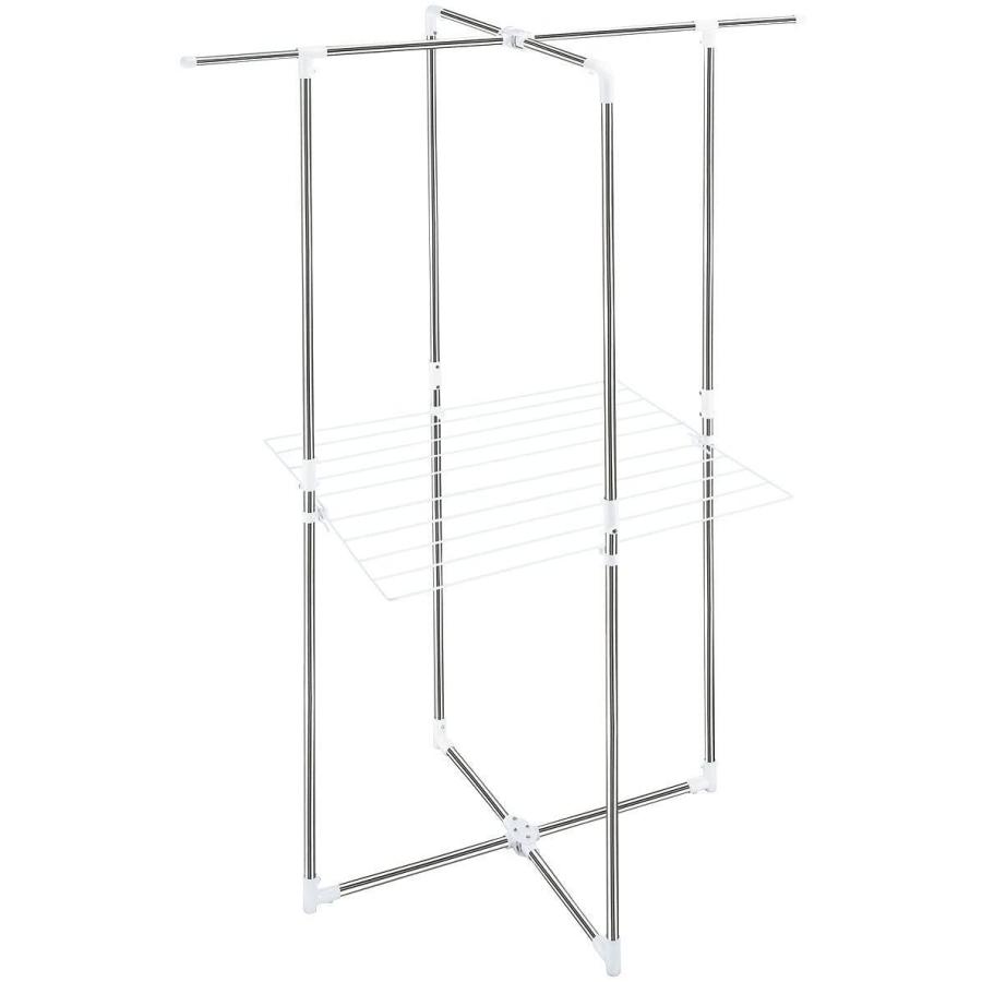 専門ショップ ステンレス Mory 十字型室内ものほし Wf 02 バスタオル干し付き タオル Www Artmess Pl