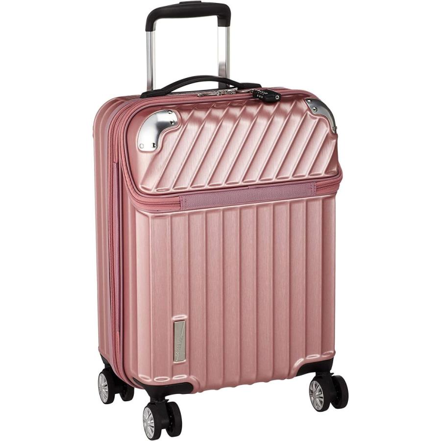 卸し売り購入 トラベリスト スーツケース ピンクヘアラインエンボス 3 4kg Cm 54 35l 機内持ち込み可 モーメント トップオープン ジッパー スーツケース キャリーバッグ Dagl Tg
