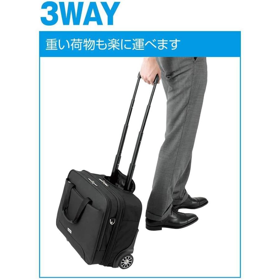 ホーザン(HOZAN) 3WAYキャスターバッグ 機内持ち込み可 ホーザン(HOZAN) 3WAYキャスターバッグ 機内持ち込み可 男女兼用