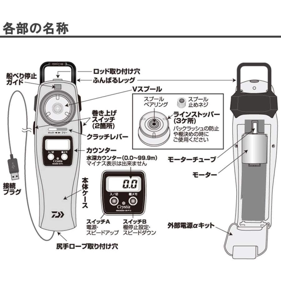 キナル別注 ダイワ Daiwa ワカサギ 電動リール クリスティア ワカサギ Cr Pt Ii A メタリックシルバー 最安値に挑戦 Shol Co Za