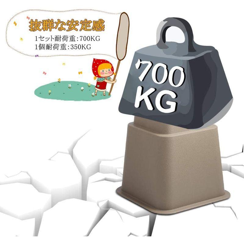 ランキングtop5 Bumlon テーブル ベッドの高さ調節 ベッドの高さをあげる足 高さを上げる 高さ調節脚 こたつ 継足し 継ぎ足 テーブル脚台 高さ調整 Babylonrooftop Com Au