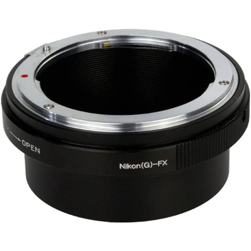 (バシュポ) Pixco マウントアダプター Nikon G レンズ-Fujifilm X カメラ対応