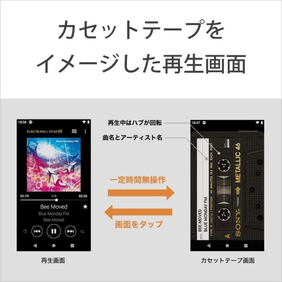 ソニー ウォークマン 16GB Aシリーズ NW-A105 : ハイレゾ対応 / MP3