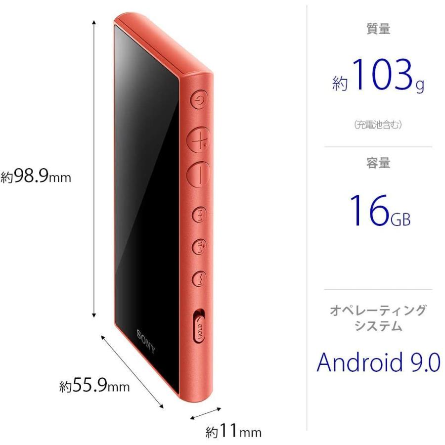 ソニー ウォークマン 16GB Aシリーズ NW-A105 : ハイレゾ対応 / MP3プレーヤー / bluetooth / androi ウォークマン 16GB Aシリーズ NW A105 ハイレゾ対応 MP3プレーヤー bluetooth androi