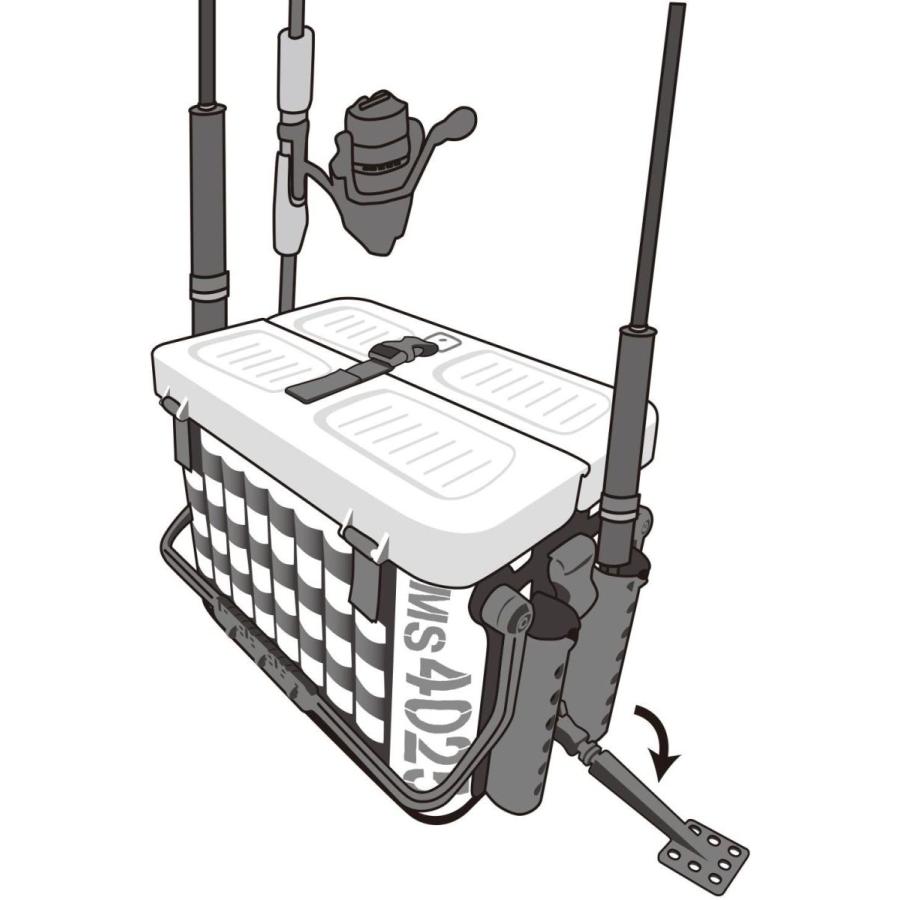 ウルトラ！ 第一精工 タックルボックス タックルキャリアー MS4025 クロ×クロ ルアーケース タックルケース 釣り 【1650544996】(10282円)