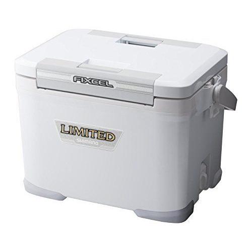 シマノ(SHIMANO) クーラーボックス 小型 17L フィクセル リミテッド 170HF-017N 釣り用 ピュアホワイト SHIMANO クーラーボックス 小型 17L フィクセル リミテッド 170HF 017N 釣り用 ピュアホワイト