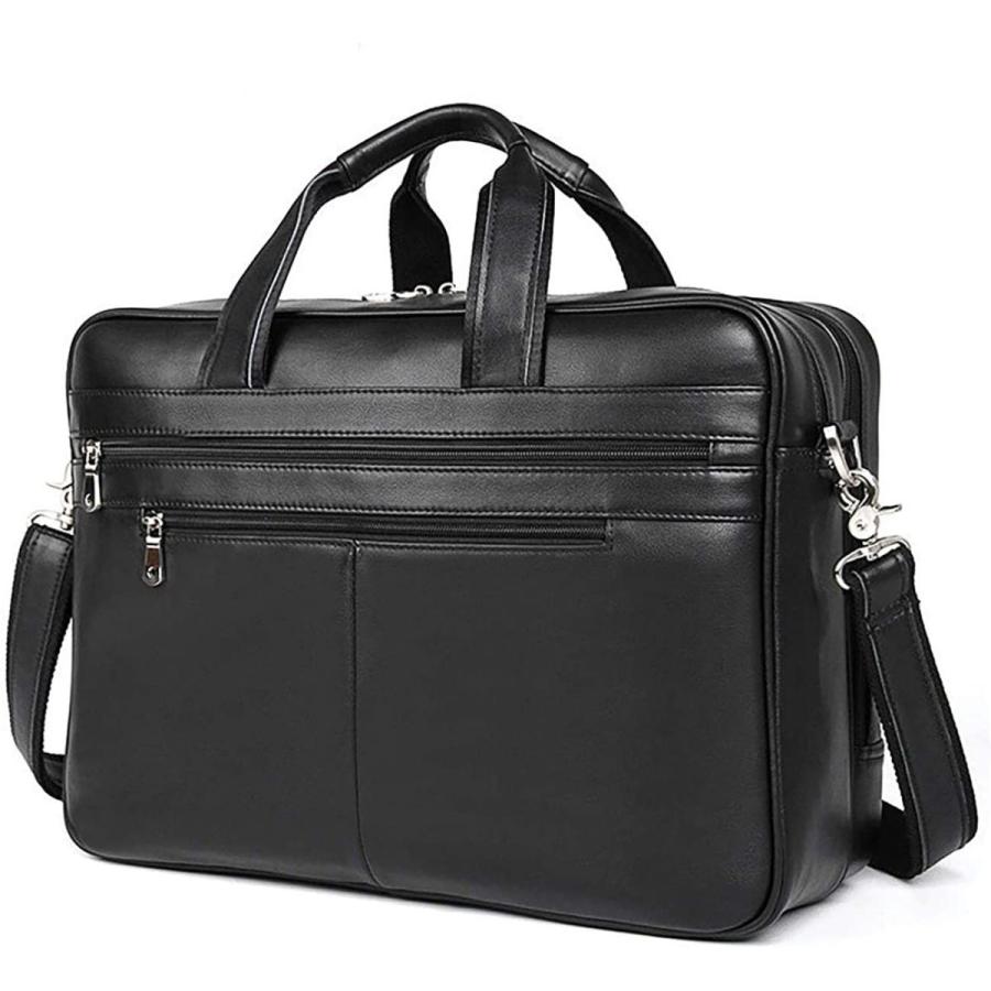Ariga ビジネスバッグ メンズ 本革 牛革 2way A4対応 自立 大容量 ブリーフケース レザー 通勤 出張 就活 ブラック ビジネスバッグ メンズ 本革 牛革 2way A4対応 自立 大容量 ブリーフケース レザー 通勤 出張 就活 ブラック
