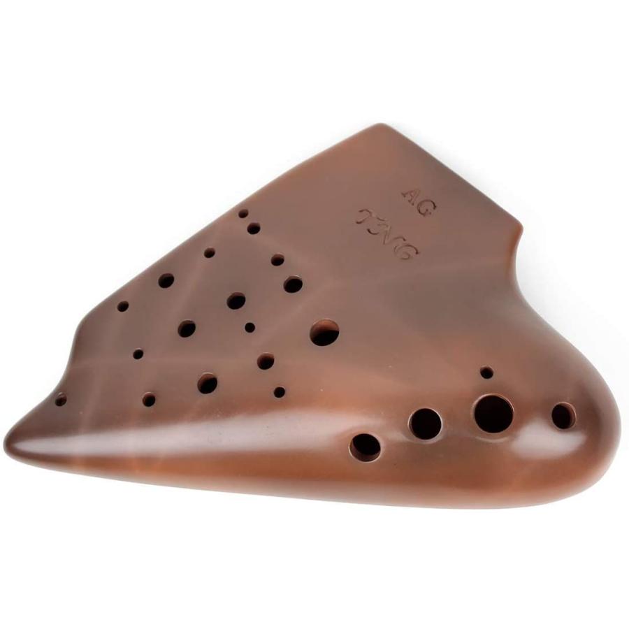 TNG オカリナ 器 シングル ⁄ 12穴 ⁄ ソプラノ⁄C調⁄赤土⁄SC 高級 (専用