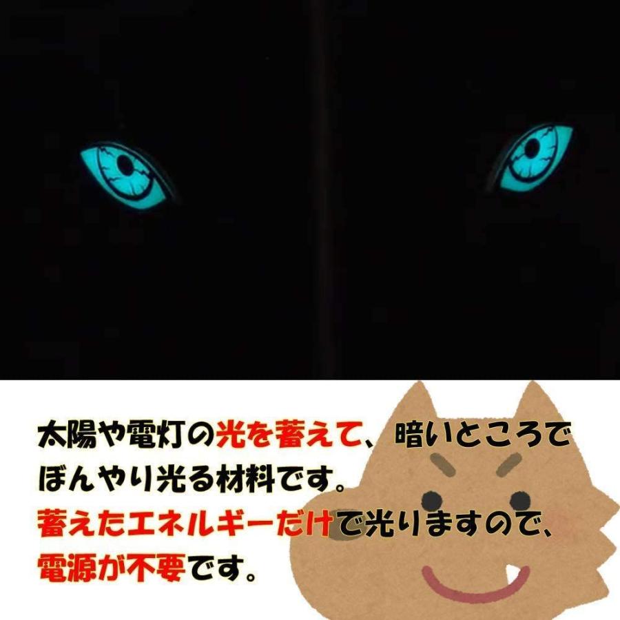 日本ダム株式会社　害獣避け　イノシシ避け　(5本セット)　田んぼ　イノ用心　蓄光　オオカミの眼光　四隅用　畑