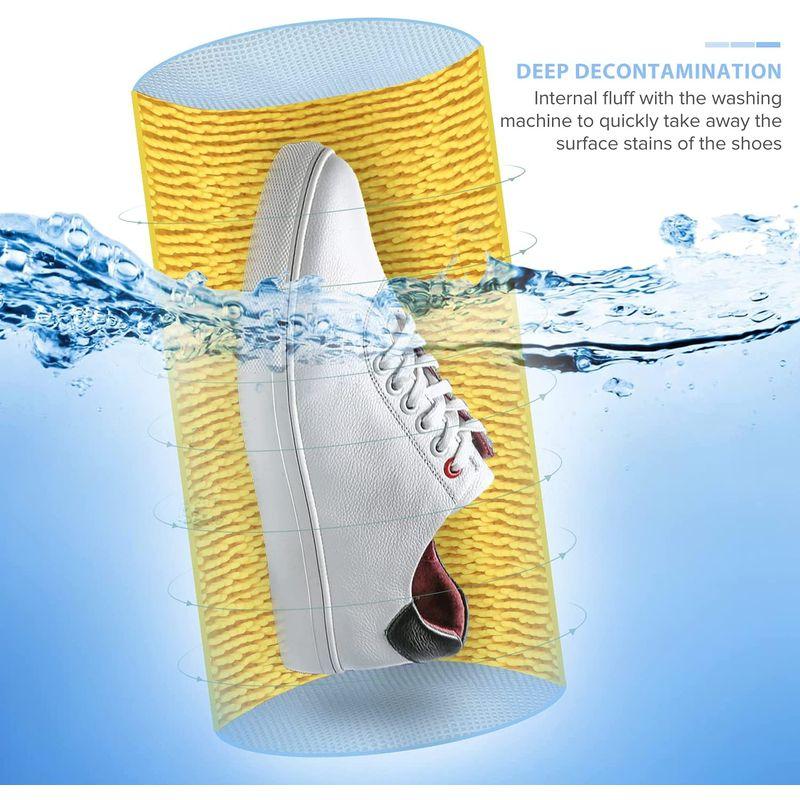 靴洗濯ネット 2個セット 多機能 型崩れ防止 シューキーパー