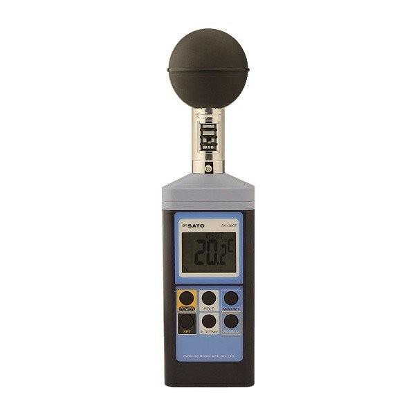 熱中症暑さ指数計SK-150GT (黒球タイプ） カメラ三脚使用可 熱中症予防 WBGT指数 温度計 湿度計