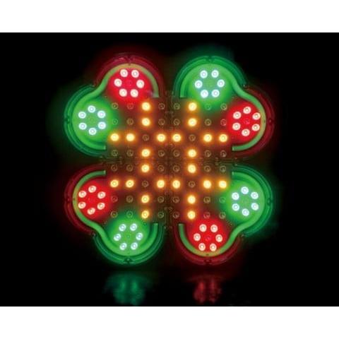 業務、産業用 キタムラ産業 スプレンダー・リーフ KFF-112 頭部のみ LED保安灯 LED警告灯 NETIS登録