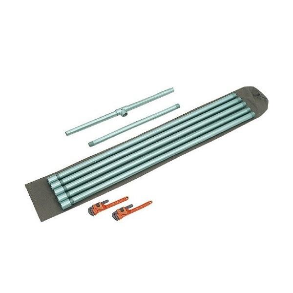 三洋試験機工業 ハンドオーガー LS-301 セット （刃先は別売り） [手堀式ボーリング器 土質調査 土の試料採取法準拠品]