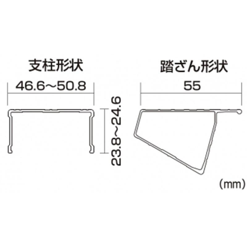 pica ピカ 軽量専用脚立 便軽 LM-360BY 天板高さ3.43m 質量16.0kg きゃたバッグPKB-Y付き （個人宅配送不可）（北海道・沖縄・離島は送料別途）｜tobeyaki｜04