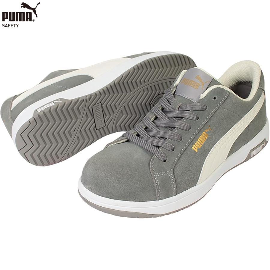PUMA（プーマ） PUMA ICONIC GRAY LOW セーフティシューズ 安全靴 アイ