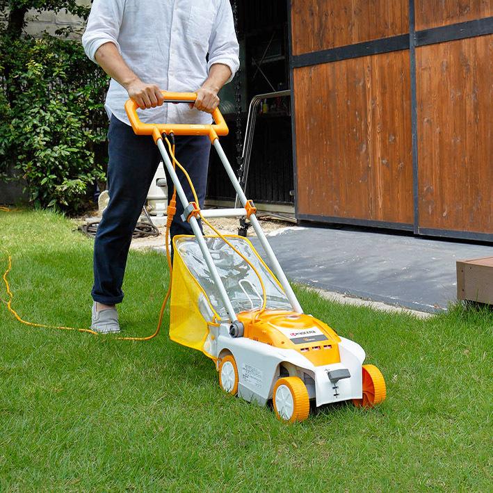 リョービ RYOBI 電子芝刈機 LM-2310 園芸 庭整理 動作確認済み 一刈りいこうぜ！オススメの電子芝刈機 京セラ（旧RYOBI）LM