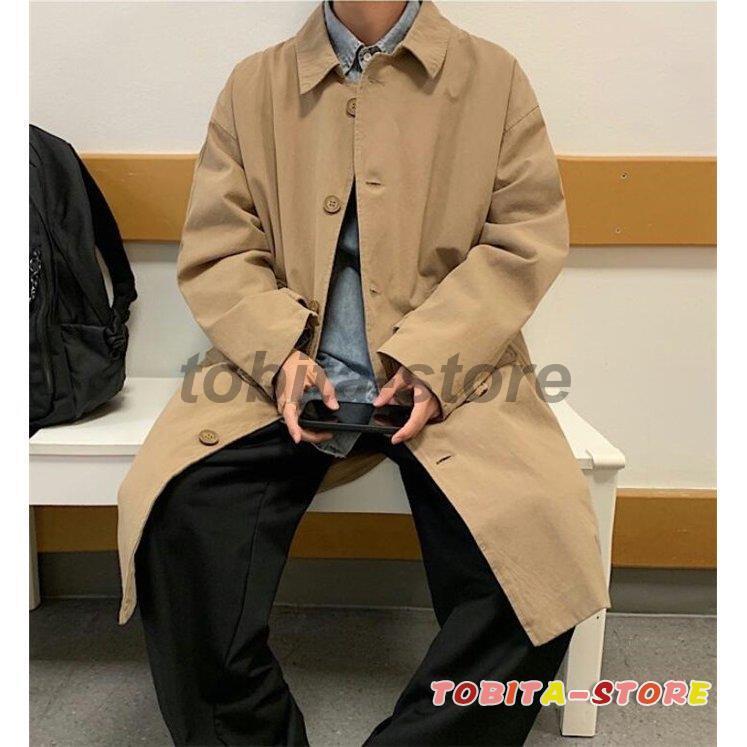 トレンチコート メンズ ロングコート カジュアル アウター 秋 春 コート 大きいサイズ Tbt0121 Haru386 飛田ストア 通販 Yahoo ショッピング