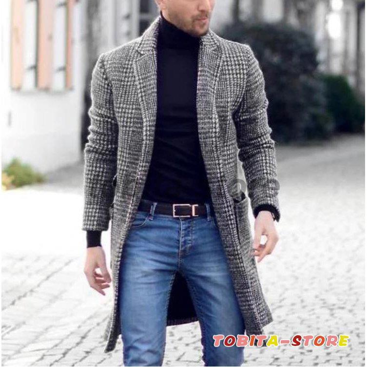 チェスターコート コート メンズ 秋服 トレンチコート 40代 50代 紳士服 ロング丈 ラシャコート カッコイイ ミリタリー 通勤 Tbt0214 Man100 飛田ストア 通販 Yahoo ショッピング