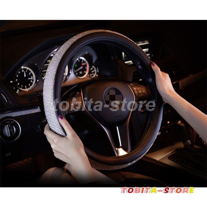 ハンドルカバー ステアリングカバー 自動車用 軽自動車 キラキラ 撥水 おしゃれ 握りやすい 簡単装着 乗用車 内装用品 カー用品 車 可愛い 38cm 車用品 Tbt0224 Car174 飛田ストア 通販 Yahoo ショッピング