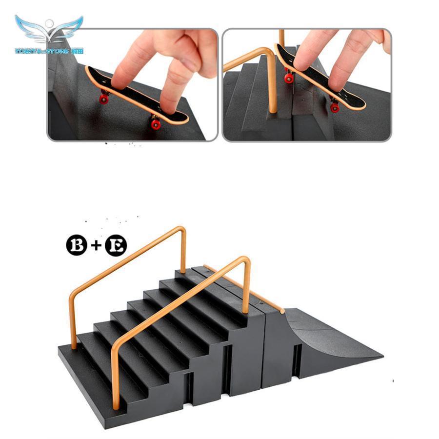 指スケ 指スケボー スケボーフィンガーボード ョン 指スケコース ステージ スケートボード ボード 誕生日 プレゼント クリスマス 男の子 女の子｜tobita-store｜05