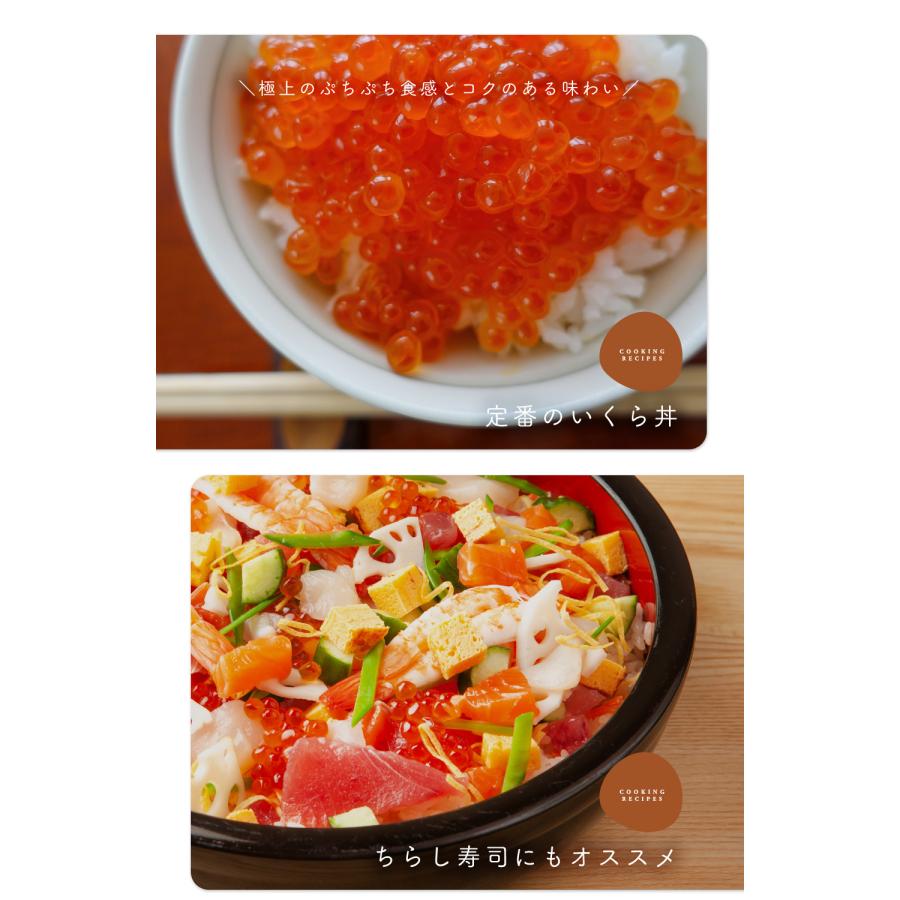 上質 鮭イクラ 醤油漬け 500g (250g×2) イクラ いくら 醤油漬け アメリカ産 送料無料 ikura2404 |  | 03