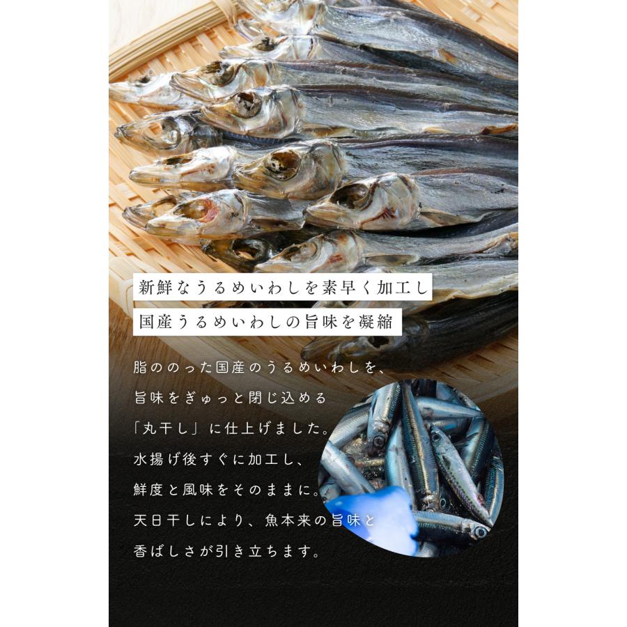 国内 工場直送 】≪家計応援価格≫国産 うるめ丸干し 200g うるめ