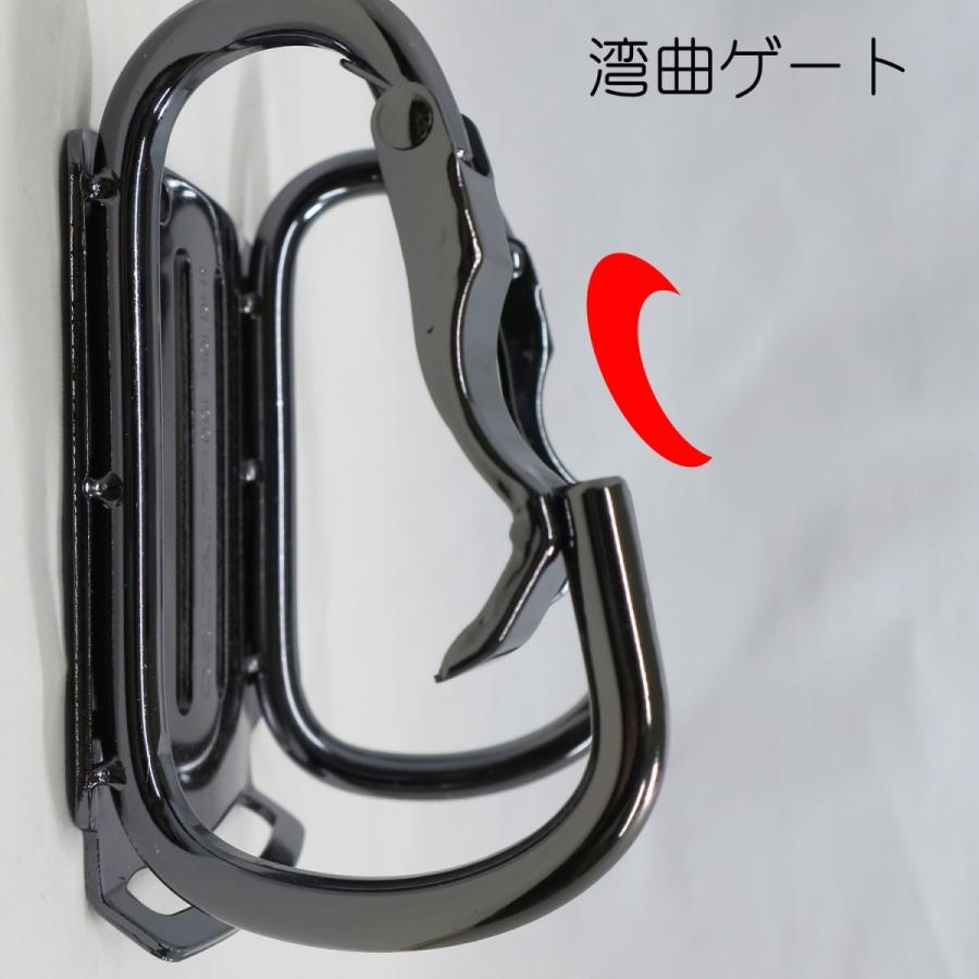 DBLTACT カラビナ工具差し 湾曲ゲート×爪付き | 三共コーポレーション | 05