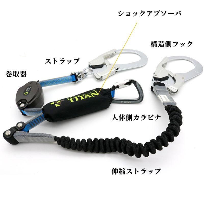 タイタン TITAN リーロックミニ フルハーネス用シングル タイタン TITAN リーロックミニ フルハーネス用シングル