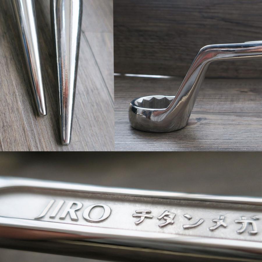 JIRO チタン メガネレンチ M16 作業工具 : 創業1968年 鳶蕨上田 JIRO チタン メガネレンチ M16 作業工具 : 創業1968年 鳶蕨上田