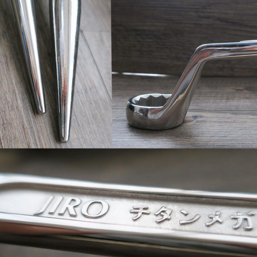 JIRO チタン メガネレンチ M16 作業工具｜tobiwarabiueda｜04