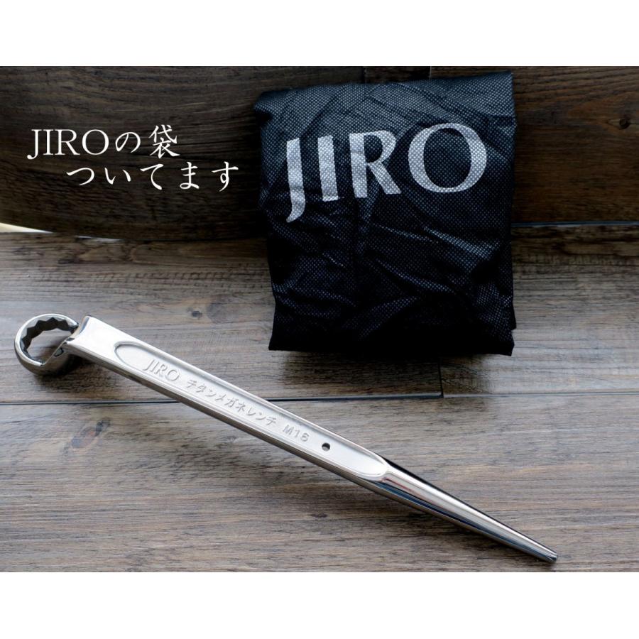 JIRO チタン メガネレンチ M16 作業工具 : 創業1968年 鳶蕨上田 JIRO チタン メガネレンチ M16 作業工具 : 創業1968年 鳶蕨上田