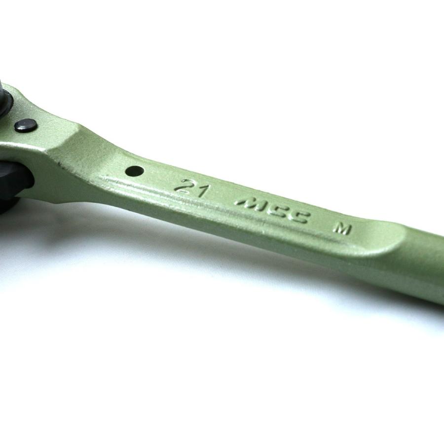 MCC 短シノ ラチェットレンチ RS1721 作業工具 1721 : 創業1968 MCC 短シノ ラチェットレンチ RS1721 作業工具 1721 : 創業1968